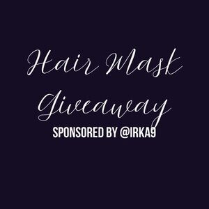 Hair Mask Giveaway - Sponsored by Irka9